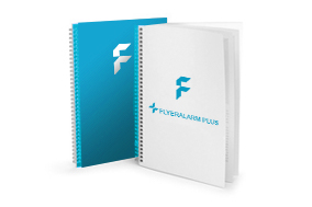 Magazine mit Wire-O-Bindung